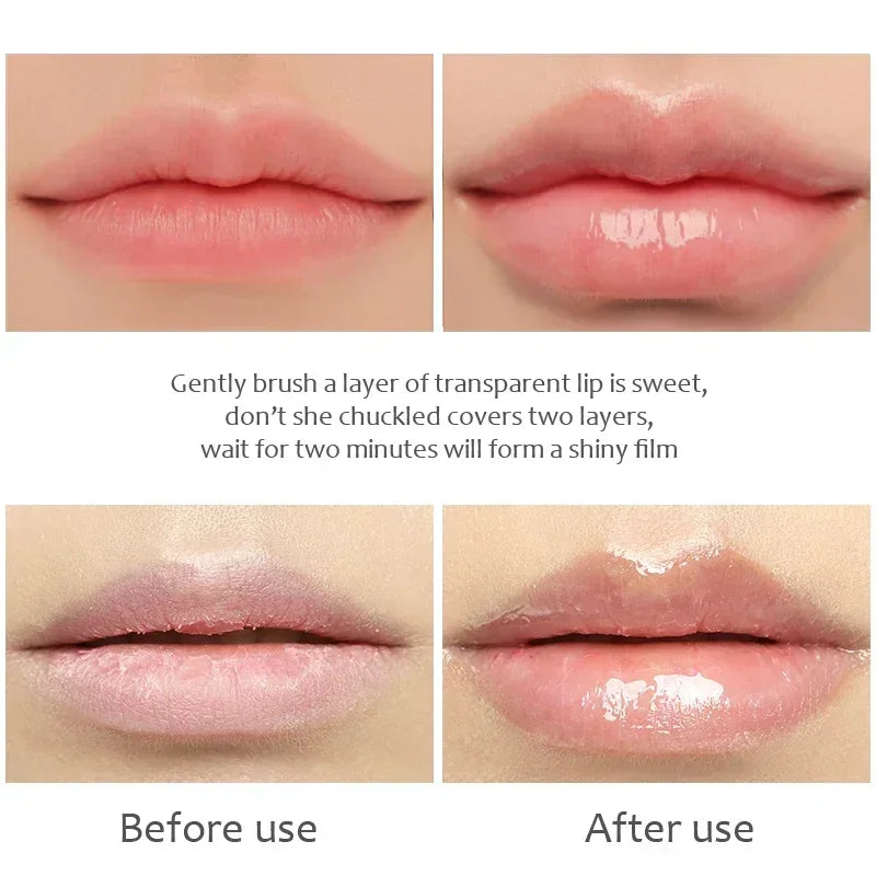 Aceite hidratante para labios con volumen instantáneo