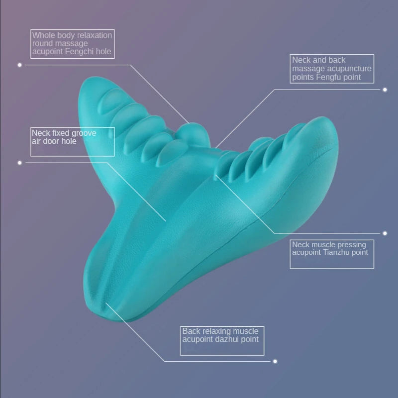 Relajante de cuello y hombros, dispositivo de tracción Cervical para alineación de TM