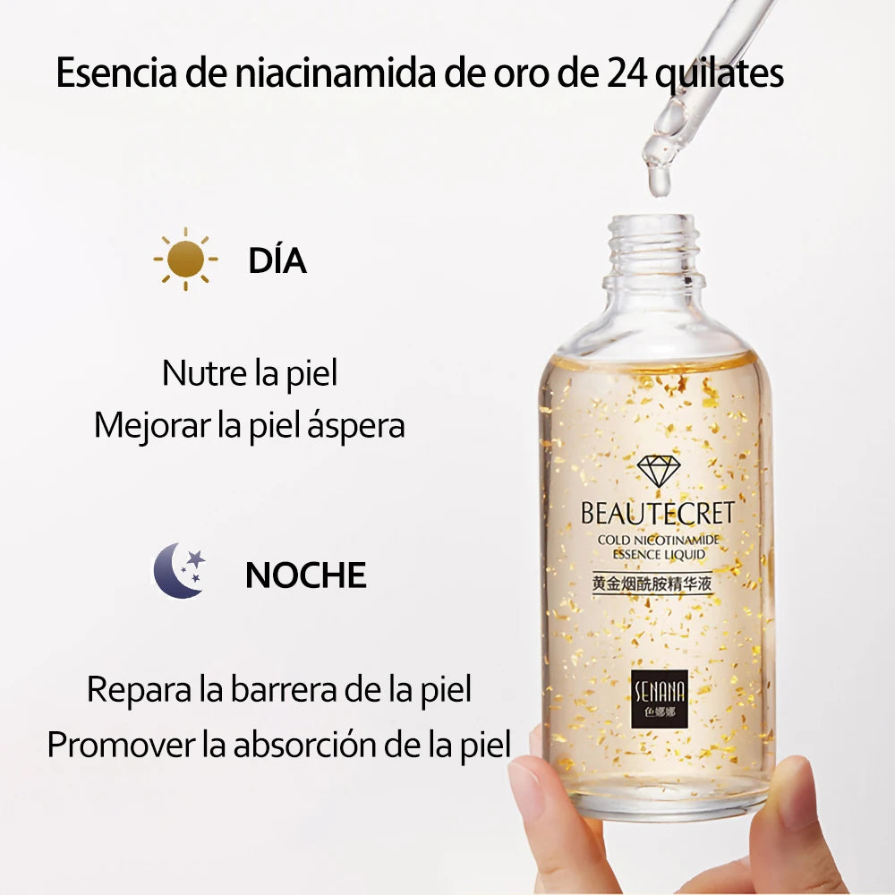 Producto para el cuidado de la piel, suero facial de niacinamida