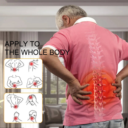 Parches para el dolor Lumbar de espalda, 24 piezas, para dolor muscular y articular