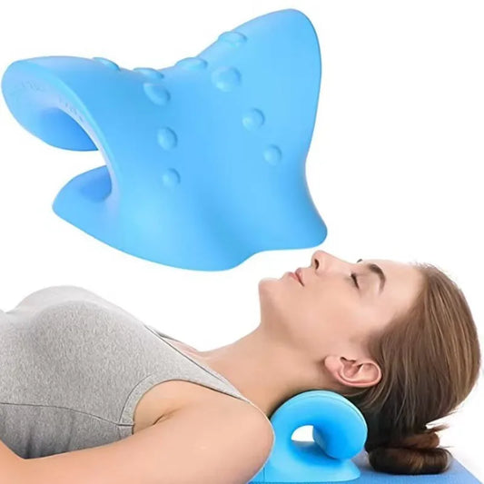 Almohada de masaje Cervical en forma de U, Shiatsu por gravedad