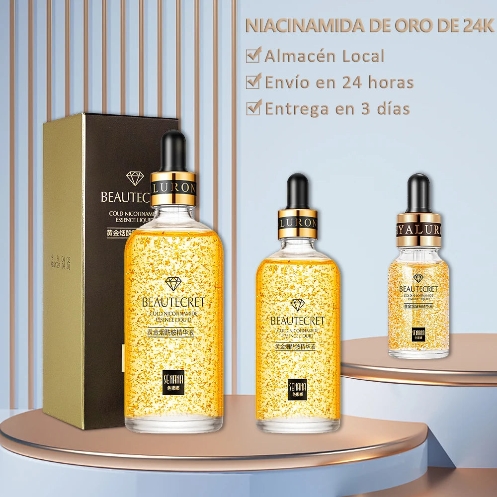 Producto para el cuidado de la piel, suero facial de niacinamida